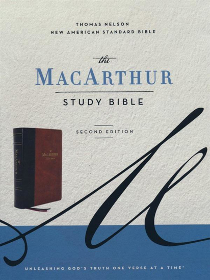 Picture of NASB Macarthur Study Bible 2nd Edition Brown by John MacArthur