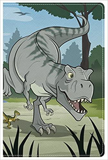 Picture of NKJV Study Bible for Kids, Dinosaur LeatherTouch by Holman