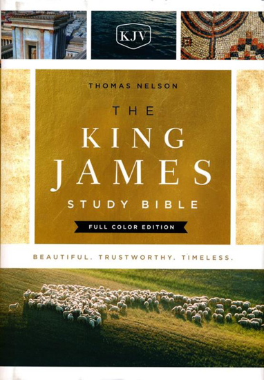 Picture of KJV Study Bible Full-Color Edition, Hardcover by Thomas Nelson