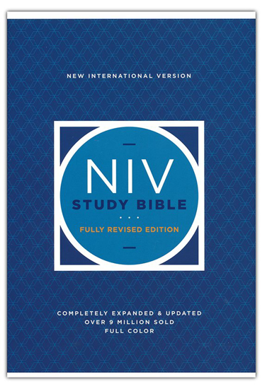 Picture of NIV Study Bible Fully Revised Edition Hardcover-latest edition