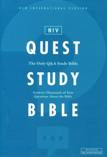 Picture of NIV Quest Study Bible (The Only Q And A Study Bible)