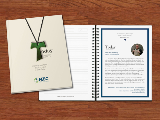 Picture of TODAY Devotional Notebook by Matt Perry