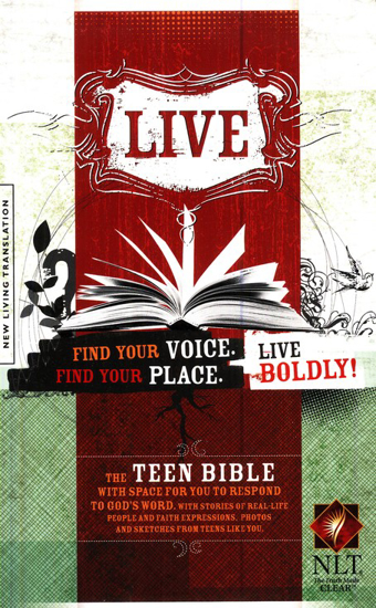 Picture of NLT Live Teen Bible Paperback
