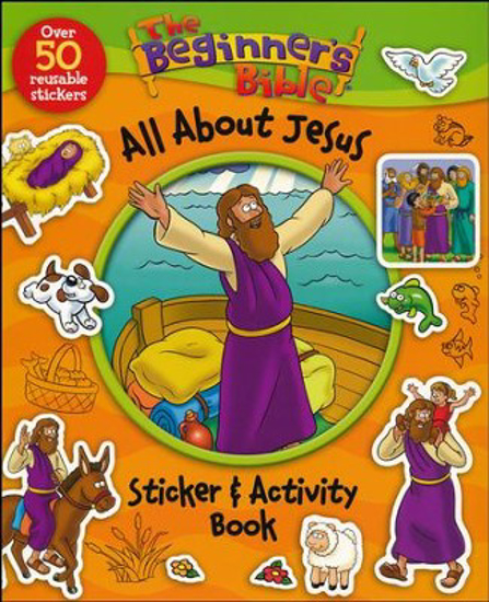 Picture of All About Jesus Sticker/Activity Book (Beginners Bible)