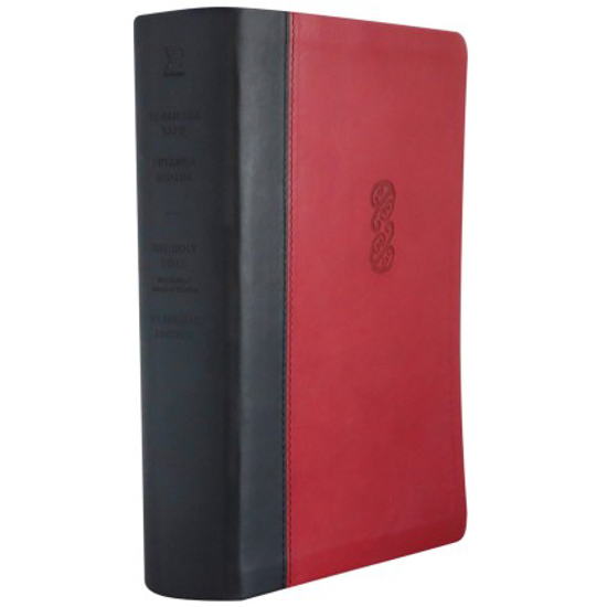 Picture of Maori /English NRSV  bilingual Bible Imitation Leather RED