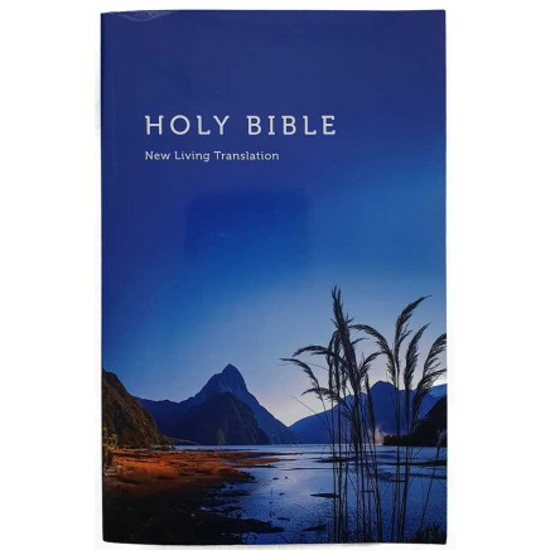 Picture of NLT Bible Mitre Peak Paper