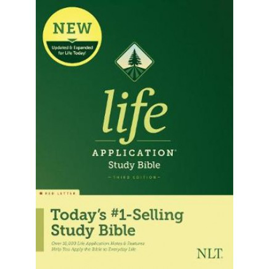 Picture of NLT LIFE APPLICATION STUDY BIBLE 3RD ED H/C RED LETTER
