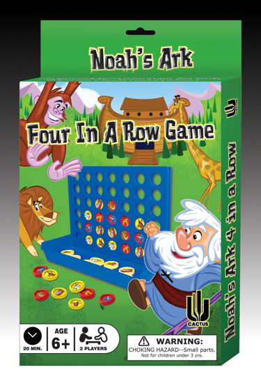 Picture of Four In A Row Board Game Noah's Ark Cactus