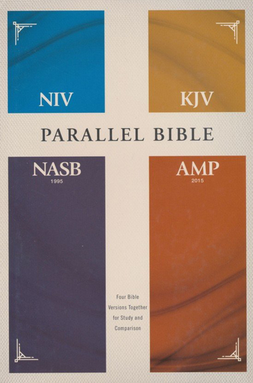 Picture of NIV KJV NASB Amplified Parallel Bible