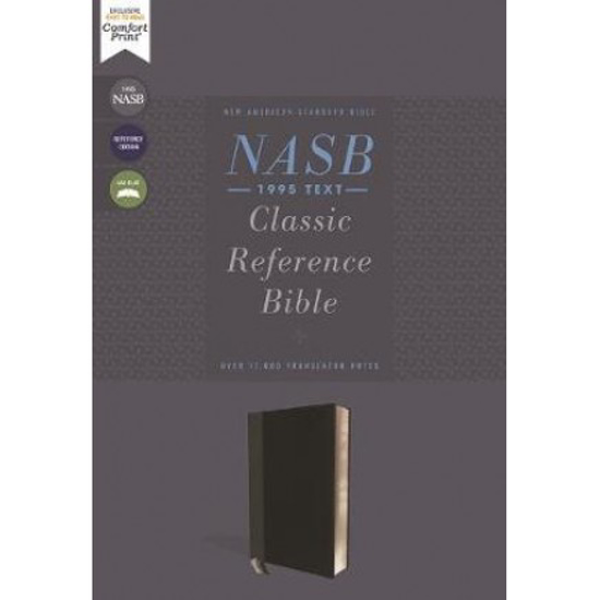Picture of NASB Classic Reference Bible Black 1995 Text