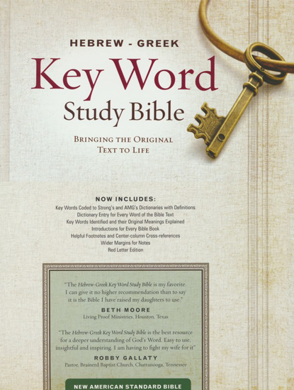 Picture of NASB Hebrew Greek Key Word Study Bible HB by NA