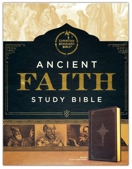 Picture of CSB Ancient Faith Study Bible--hardcover, brown