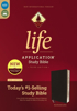 Picture of NIV Life Application Study Bible, Third Edition--bonded leather, black by Zondervan