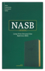 Picture of NASB Large Print Personal Size Reference Bible, Leathertouch, Olive