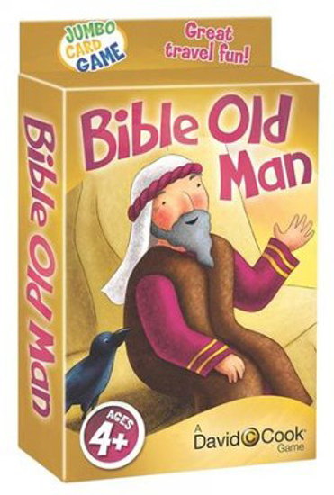 Picture of Bible Old Man Jumbo Card Game