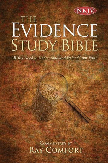 Picture of NKJV Evidence Bible, Hardcover by Ray Comfort