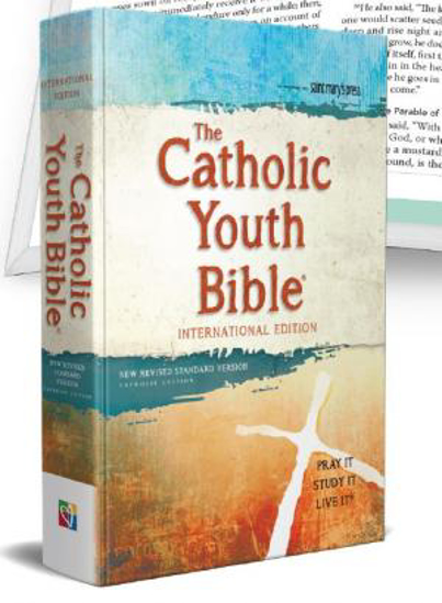 Picture of Catholic Youth Bible 4th edition hardcover by St Mary's Press