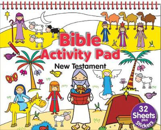 Picture of Bible Activity Pad: New Testament by Emma Pelling