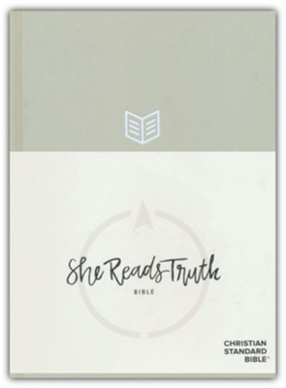 Picture of CSB Bible She Reads Truth Hardcover Grey