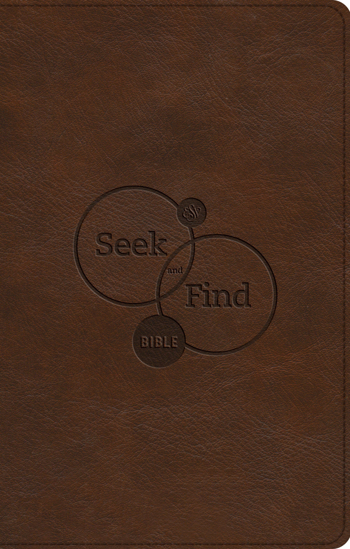 Picture of ESV Seek and Find Bible brown trutone