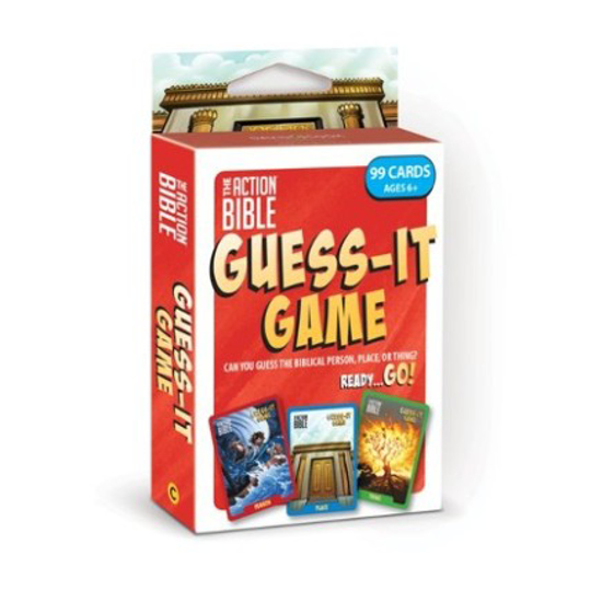 Picture of Action Bible Guess-It Game - updated by Illustrated By: Sergio Cariello