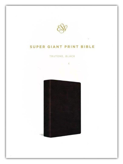 Picture of ESV Super Giant Print Bible, TruTone Imitation Leather, Black