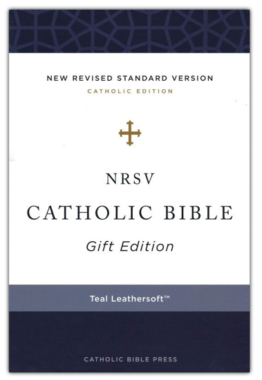 Picture of NRSV Catholic Bible Gift Ed Teal I/L (Anglicised)