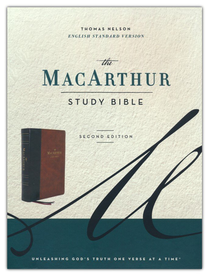 Picture of ESV MacArthur Study Bible, Second Edition, Brown Leathersoft