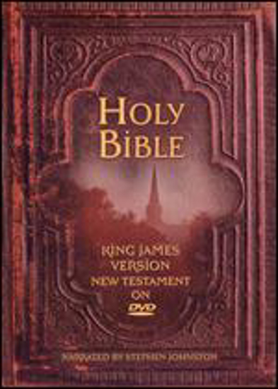 Picture of Holy Bible KJV New Testament by Stephen Johnston DVD
