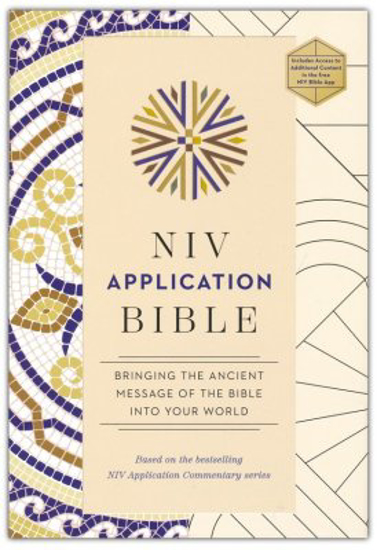 Picture of NIV Application Bible, Comfort Print--hardcover, cream- new edition