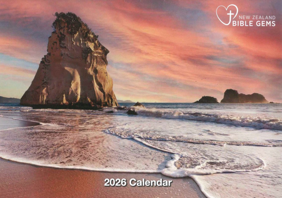 Picture of 2026 Calendar Bible Gems NZ Scenery