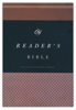 Picture of ESV Reader's Bible--soft leather-look, brown & cordovan