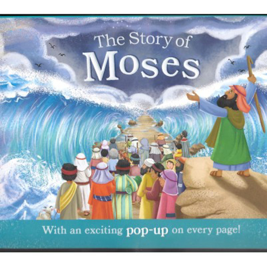 Picture of Story Of Moses Board Book My first Bible pop-up book! by North Parade