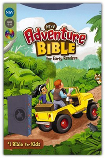 Picture of NIrV Adventure Bible for Early Readers DuoTone Blueberry